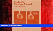Popular Book Student s Solutions Manual for Fundamentals of Differential Equations 8e and