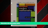 Online eBook Excursions in Modern Mathematics, Books a la carte Edition (8th Edition)