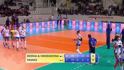 Replay - Bosnie/France - Qualification Championnat d'Europe Féminin 2017 à Bordeaux