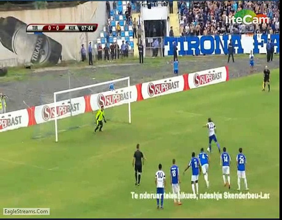 TIrana vs Kukesi 2-2