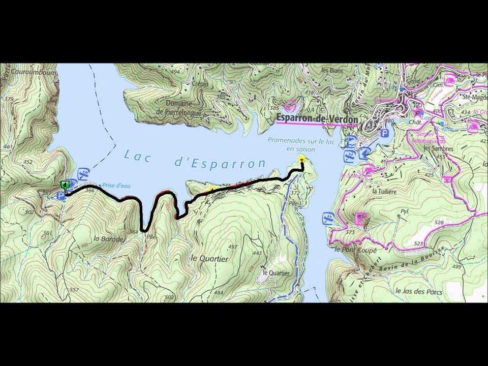 83 - St Julien - Rand'eau - Le Canal du Verdon