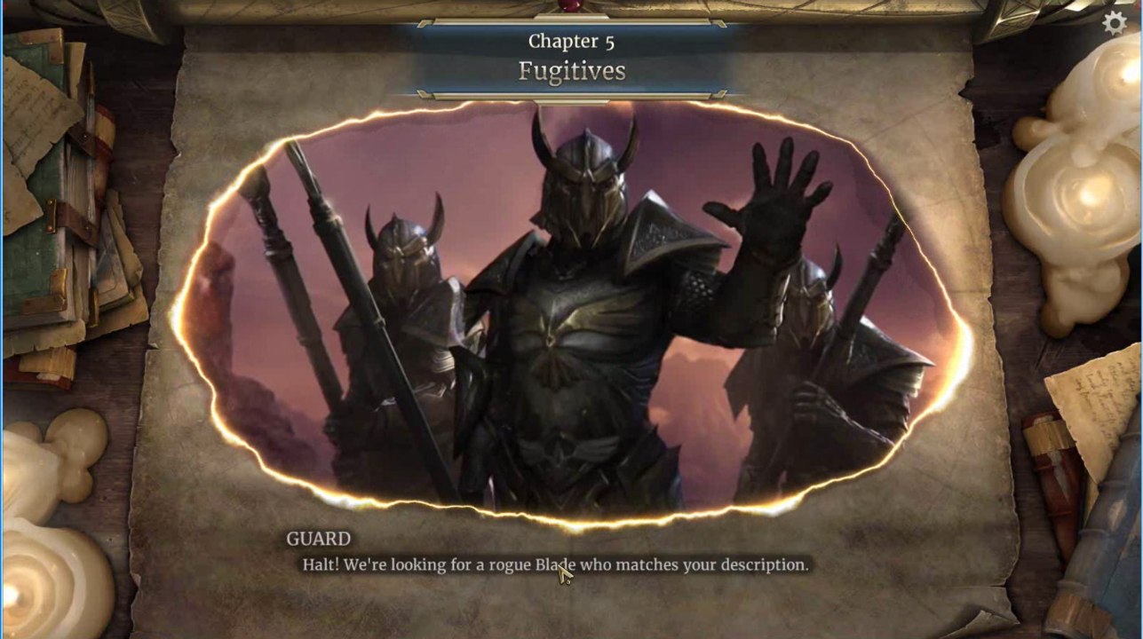 Elder Scrolls Legends Act 1 Chapter 5 Fugitives (Story Walkthrough)