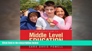behold  Introduction to Middle Level Education, Enhanced Pearson eText with Loose-Leaf Version --