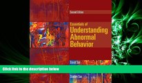 complete  Cengage Advantage Books: Essentials of Understanding Abnormal Behavior