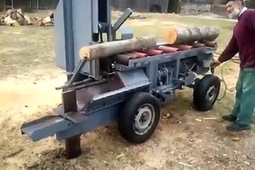 Wood chopping machine to get ready for winter !!!