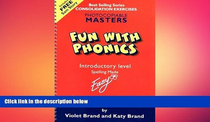 there is  Fun with Phonics: Worksheets Introductory level (Spelling Made Easy)