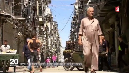 Syrie : un cessez-le-feu très précaire