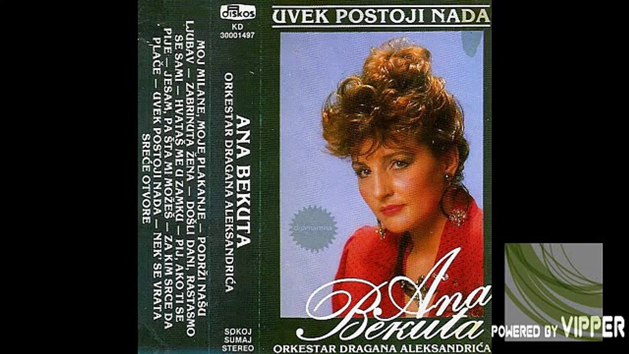 Ana Bekuta - Moj Milane, moje plakanje
