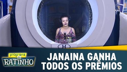 Janaina ganha todos os prêmios