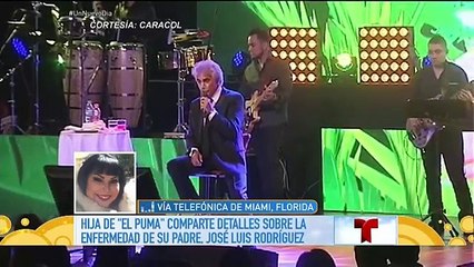 La hija de “El Puma” rompe en llanto al hablar de la enfermedad de su padre.