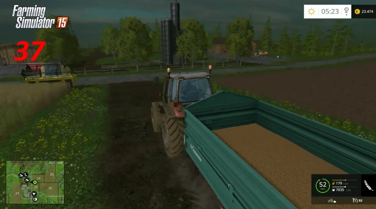 Let's Play von LS 15 (#37 ) Mache auf mein Feld Heuballen