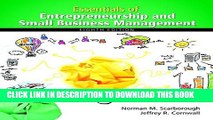 [PDF] Essentials of Entrepreneurship and Small Business Management (8th Edition) Popular Online