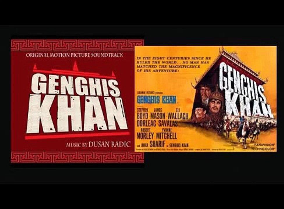DUSAN RADIC - Genghis Khan 1965 SOUNDTRACK