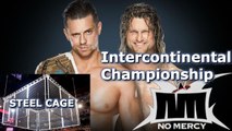 SMACKDOWN NO MERCY The Miz vs Dolph Ziggle STEEL CAGE Intercontinental Championship Match | WWE 2K16