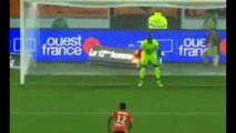 Benjamin Moukandjo Penalty Goal - Lorient 1-0 Lille 17.09.2016 HD