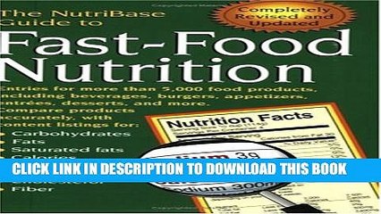 [PDF] The NutriBase Guide to Fast-Food Nutrition 2nd ed. Full Online