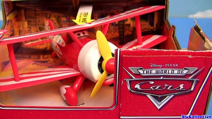 Cars 2 Barney Stormin Airplane Large Scale Disney Figure toy review Pixar