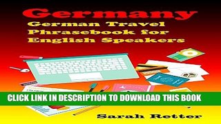 [New] German Travel Phrasebook for English Speakers Exclusive Online