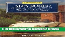 [PDF] Alfa Romeo: Spider, Alfasud   Alfetta GT:  The Complete Story (Crowood Autoclassics) Popular