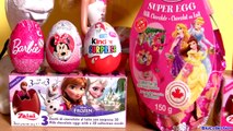 Toys Surprise Easter Eggs Kinder Barbie Princess Frozen Elsa Anna Huevos-Sorpresa DisneyCollector