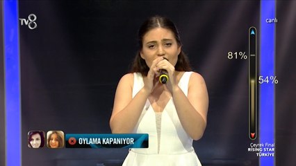 Buse Usta 'Hurt' Çeyrek Final - Rising Star Türkiye 7 Eylül 2016