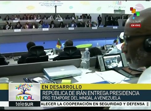 Irán señala la importancia de la paz mundial para el MNOAL