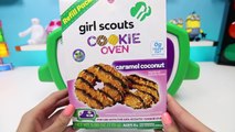 Girl Scout Cookies Oven Playset DIY Caramel Coconut & Chocolate Peanut Butter Refill Packs!