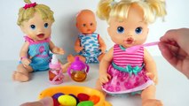 Baby Alive Doll Poop Potty Training&Doll Eating Funny Kids Toys Video