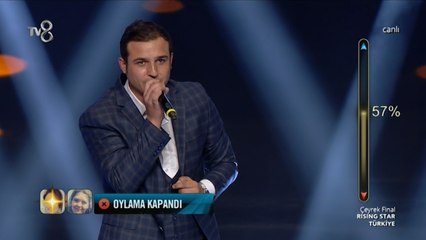 Samet Bilgiç 'Teklif Ediyorum' Çeyrek Final - Rising Star Türkiye 7 Eylül 2016
