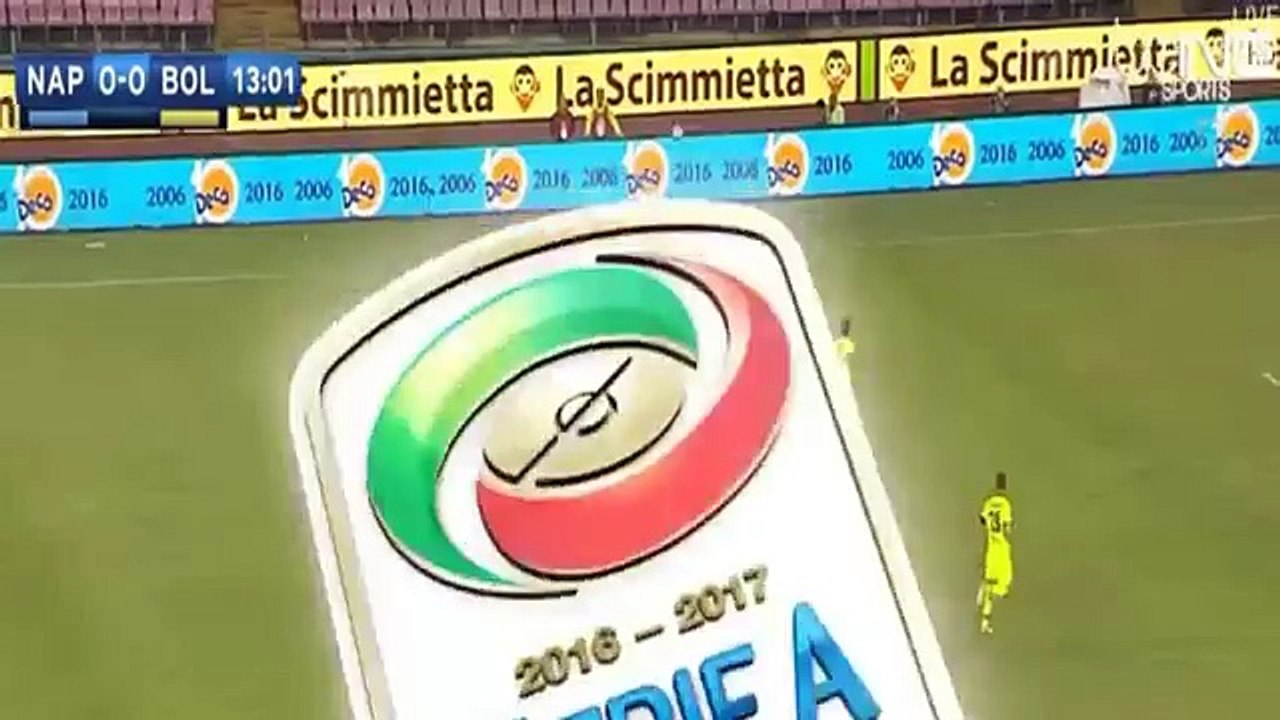 اهداف مباراة نابولي وبولونيا 3-1 كاملة   الدوري الايطالي