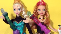 Disney Frozen Queen Elsa Musical Snow Wand with Princess Anna and Olaf dancing lol from Disney