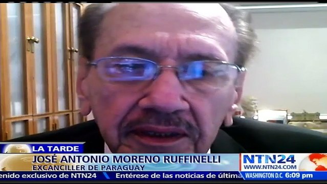 “Han actuado correctamente”: canciller paraguayo sobre decisión de Mercosur de no aceptar que Venezuela ocupe la presidencia del bloque