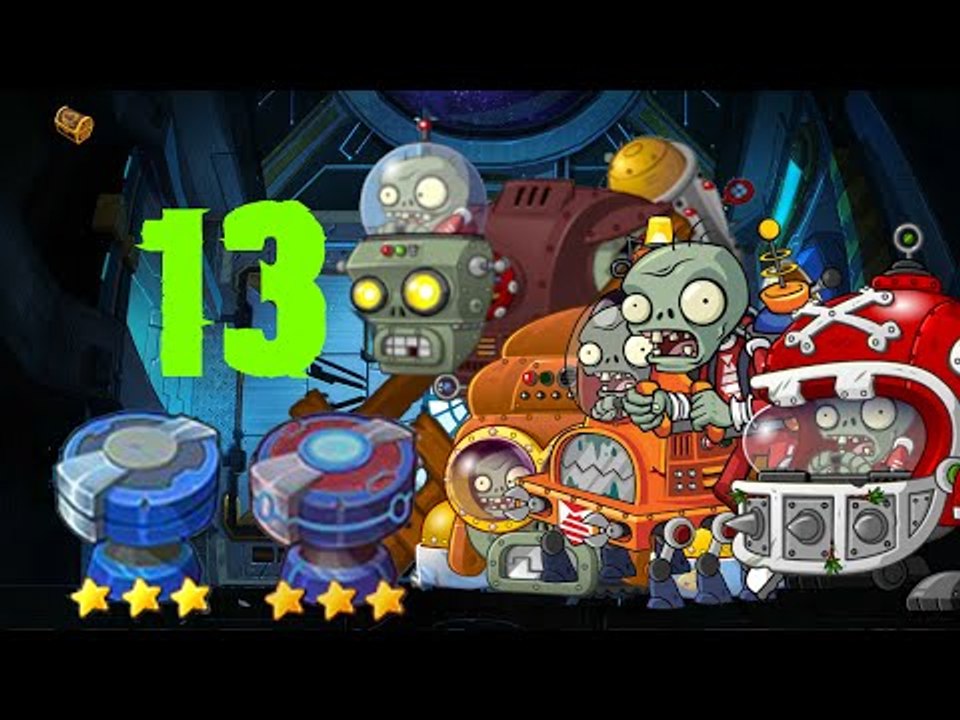 PvZ Online - Adventure Mode - Space War 13 [4K 60FPS]