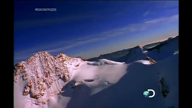 Mega Construções - Túnel ferroviário de 57 km no Alpes Suíços - [Dublado] Discovery Channel HD