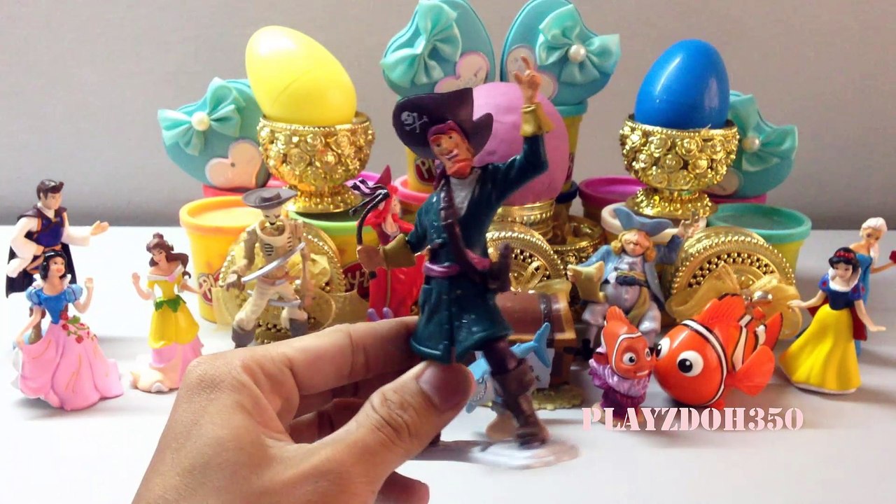 Pirates of the Caribbean, Captain James Bartholomew Hook,Disney Princess, Snow White, Cinderella,Plants VS Zombies,Eggs