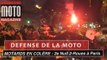 Manifestation Motards en colère : 2e Nuit 2-roues à Paris
