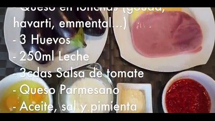 Delicioso Pastel de Berenjenas - Casero