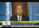 Van Ki Moon envía mensaje de reconocimiento a la Cumbre MNOAL