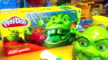 Play-Doh Shrek Rotten Root Canal Fail or Win Funny Play Dough Toy Review by Mike Mozart