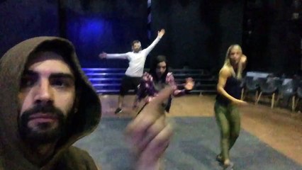 Pedro terminando la semana con un buen ensayo