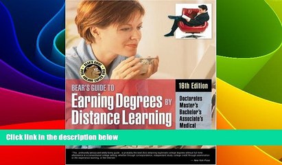 Big Deals  Bears Guide to Earning Degrees by Distance Learning  Best Seller Books Most Wanted