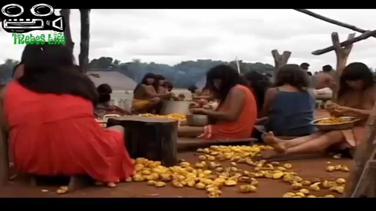 Of tribal life in the Amazon - But tribes with different rituals