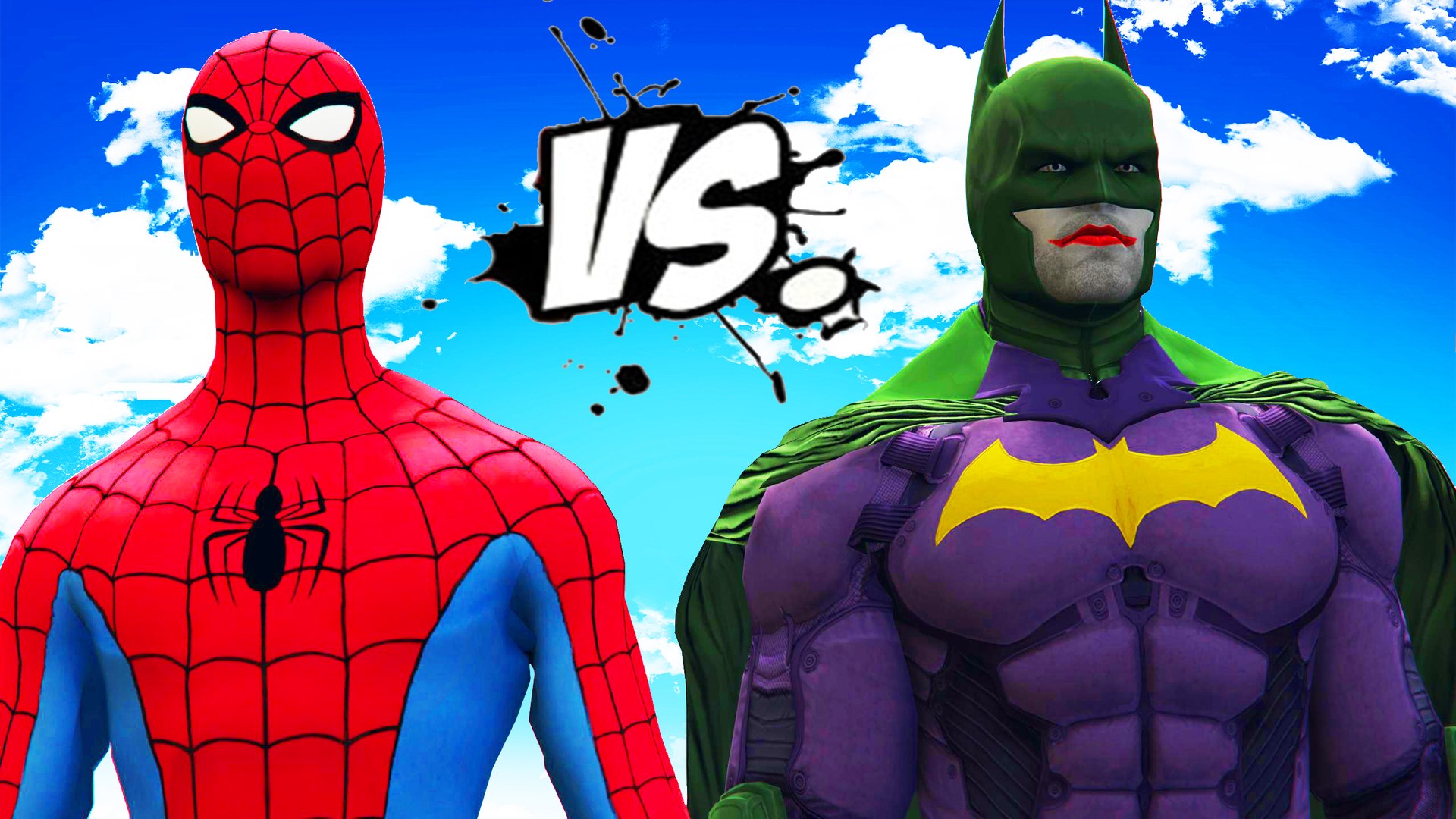 SPIDER-MAN VS JOKER BATSUIT - The Laughing Knight ( Joker / Batman ) vs  Spiderman - video Dailymotion