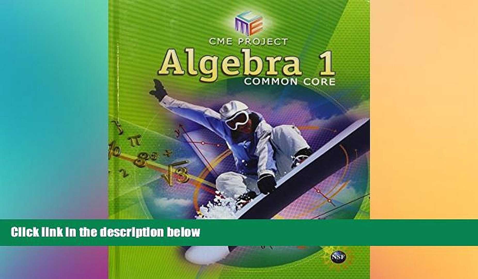 ⁣Looking for a great deal on high school math? Common Core Algebra 1 Student Edition Grade 9/12 is su