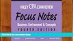 READ book  Wiley CPA Examination Review Focus Notes: Business Environment and Concepts  BOOK