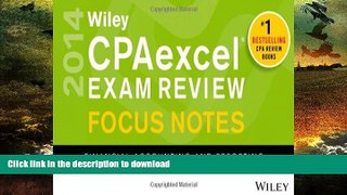 DOWNLOAD Wiley CPAexcel Exam Review 2014 Focus Notes: Financial Accounting and Reporting READ EBOOK