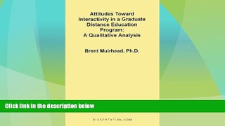 Big Deals  Attitudes Toward Interactivity in a Graduate Distance Education Program: A Qualitative