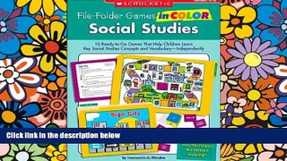 Big Deals  File-Folder Games in Color: Social Studies: 10 Ready-to-Go Games That Help Children