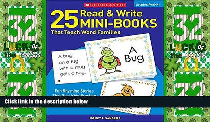 Big Deals  25 Read   Write Mini-Books That Teach Word Families: Fun Rhyming Stories That Give Kids