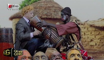 Kouthia incarne Hillary Clinton et Donald Trump dans QG